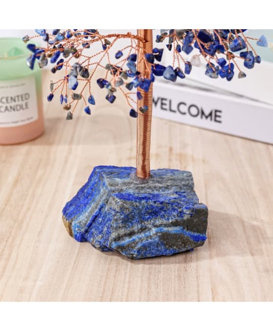 Lapis Lazuli Feng Shui Tree | Feng Shui Money Tree | MQ JEWELS STORE