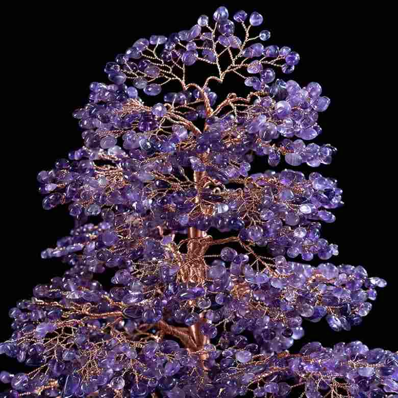 Peace of Spirit - Amethyst Feng Shui Money Tree | MQ JEWELS STORE