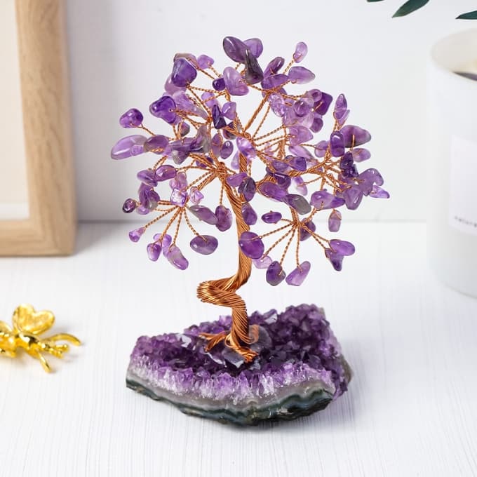 Amethyst Feng Shui Money Tree | MQ JEWELS STORE