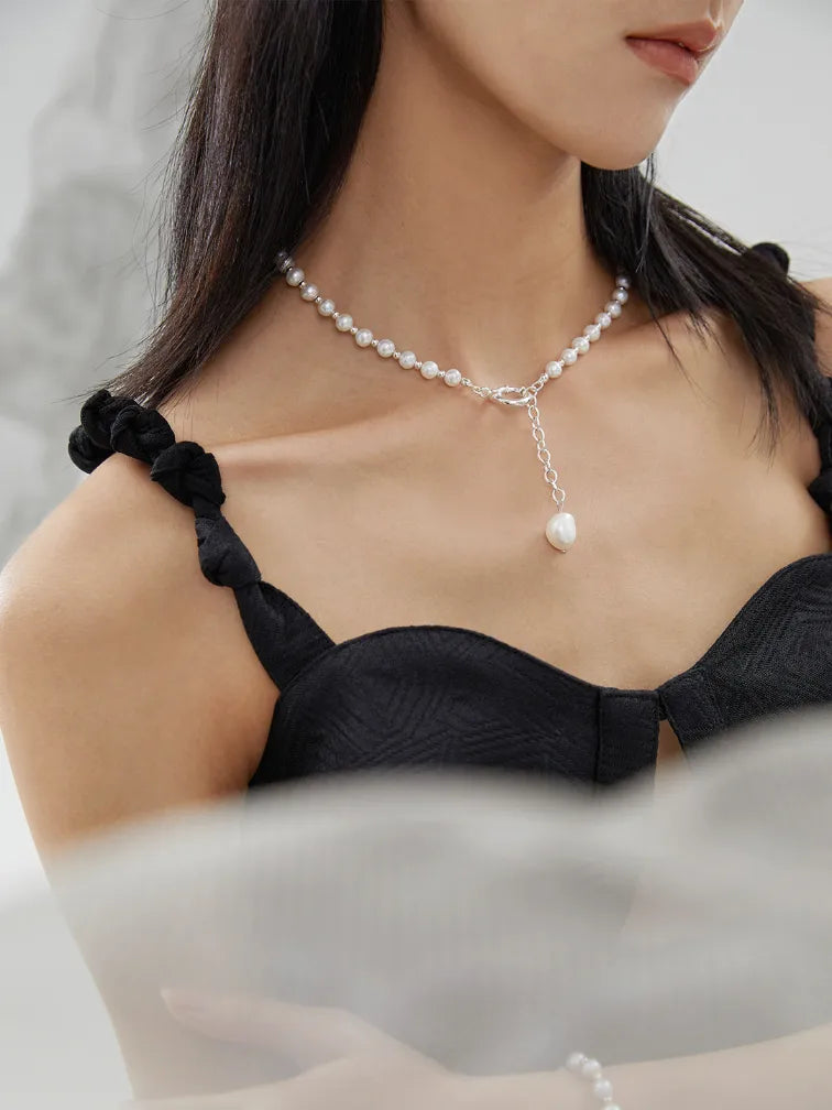 Freshwater Pearl Chain Necklace