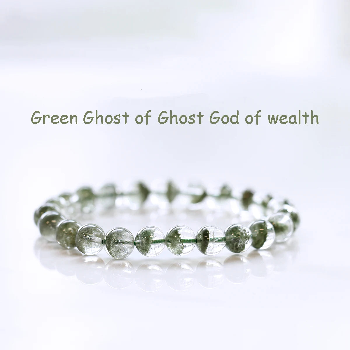 Green Phantom Quart Bracelet| Green Ghost Bracelet |MQ JEWELS STORE