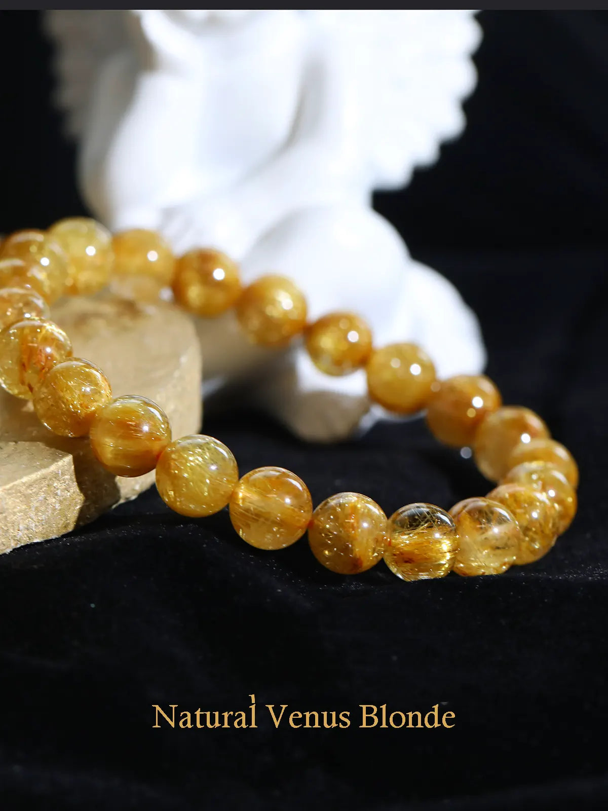 Natural Venus Blonde Bracelet | Golden Bracelet ｜ MQ JEWELS STORE