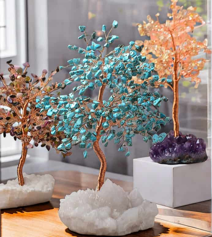 The Master Healer - Turquoise Feng Shui Tree