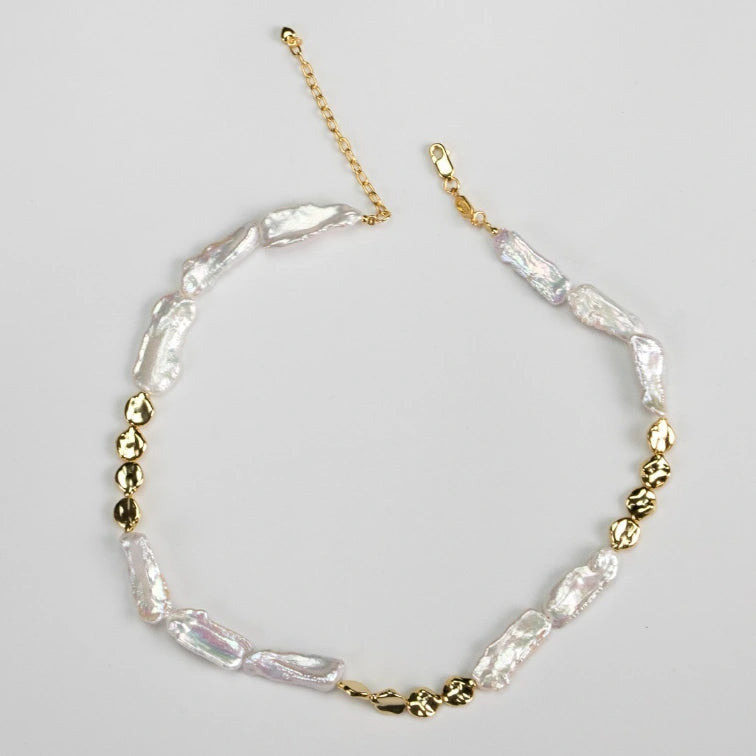 Baroque Pearl Necklace | Luxurious Necklace | MQ JEWELS STORE