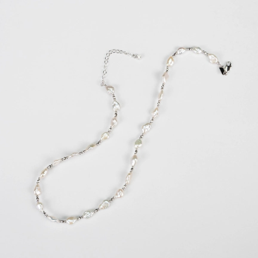 Natural Baroque Pearl Necklace｜Luxurious Necklace ｜MQ JEWELS STORE