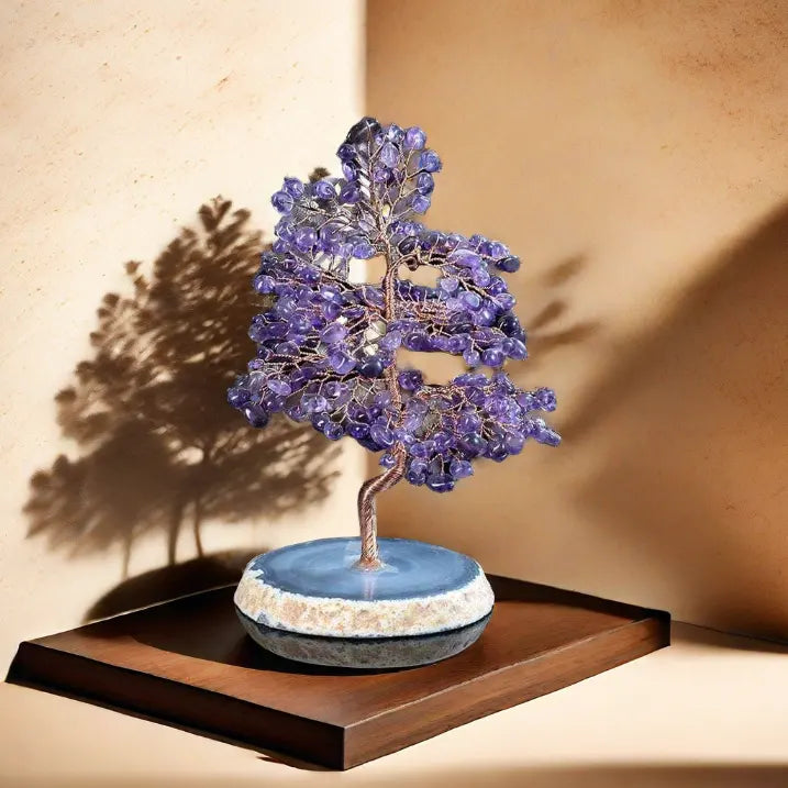 Amethyst Feng Shui Tree | Crystal Feng Shui Money Tree | MQ JEWELS STORE