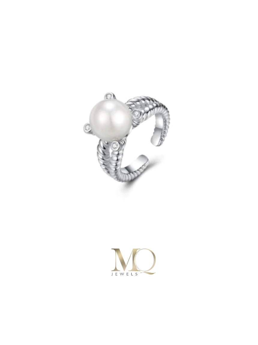 Adjustable Open Ring |Sterling Sliver Ring | MQ JEWELS STORE