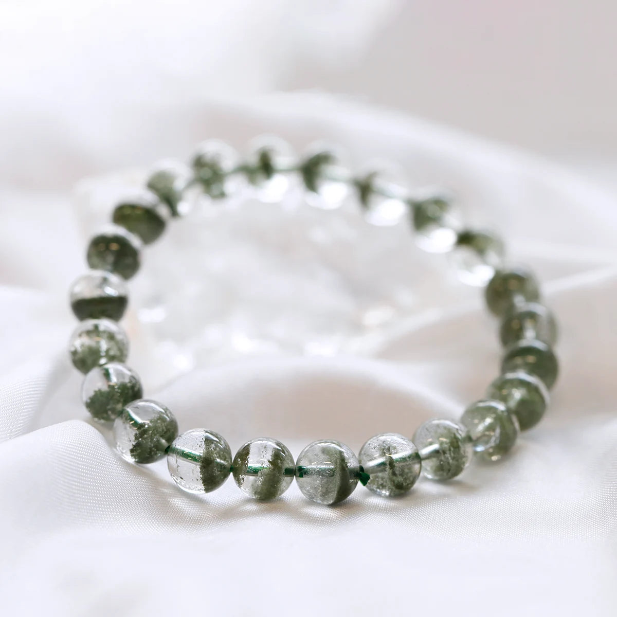 Green Phantom Quart Bracelet| Green Ghost Bracelet |MQ JEWELS STORE