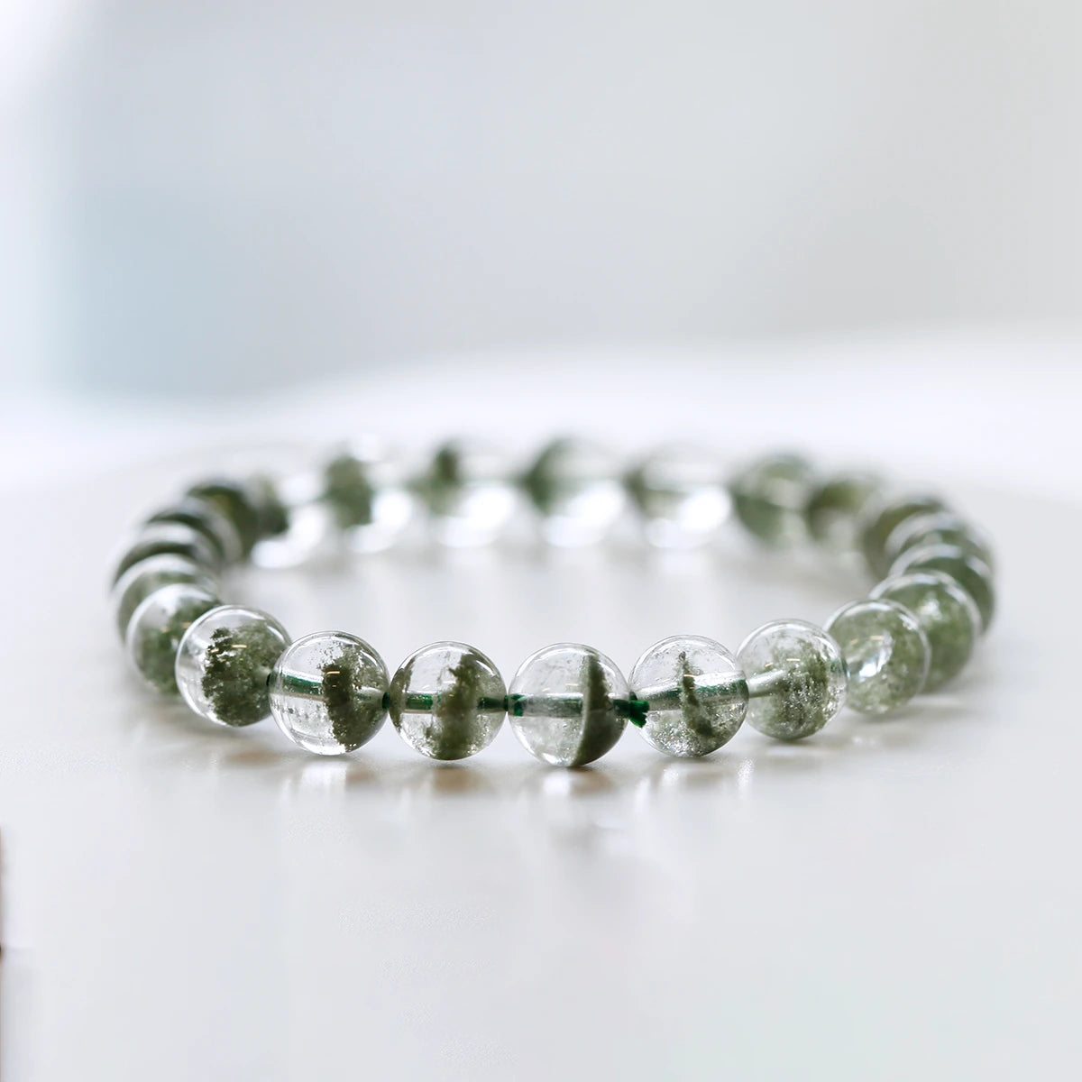 Green Phantom Quart Bracelet| Green Ghost Bracelet |MQ JEWELS STORE