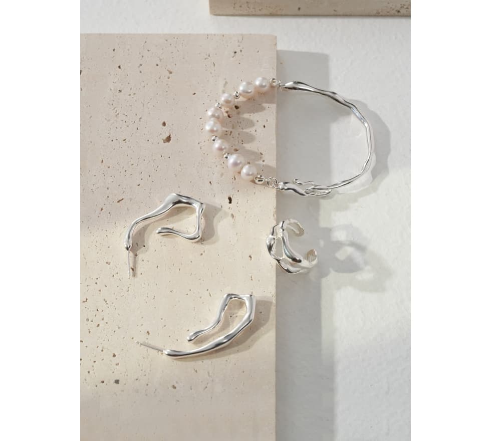 Sterling Silver Pearl Bracelet ｜Classic Bracelet ｜MQ JEWELS STORE