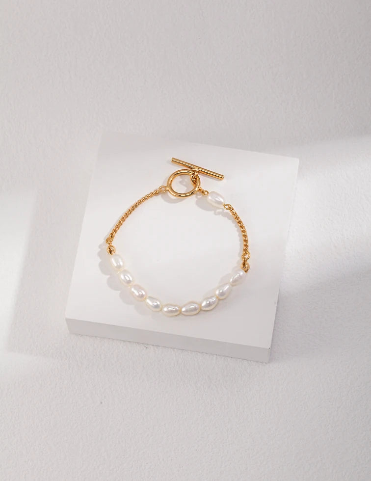 Stylish Silver Pearl Bracelets｜Luxurious Bracelet ｜MQ JEWELS STOER