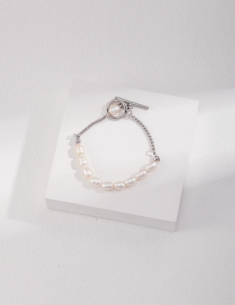 Stylish Silver Pearl Bracelets｜Luxurious Bracelet ｜MQ JEWELS STOER