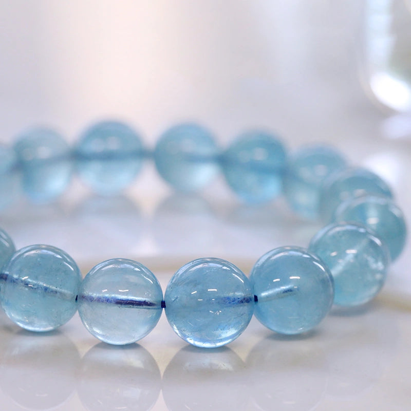 Brazilian Aquamarine Bracelet | Aquamarine Bracelet | MQ JEWELS STORE