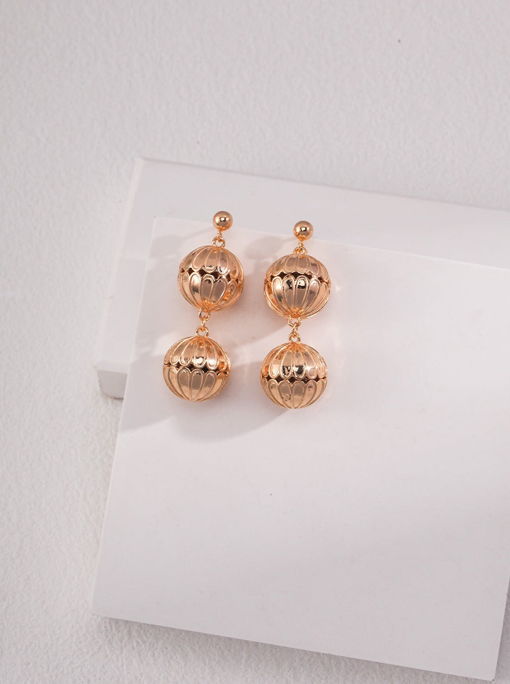 Sterling Silver Earrings |Vintage Ball Earrings |