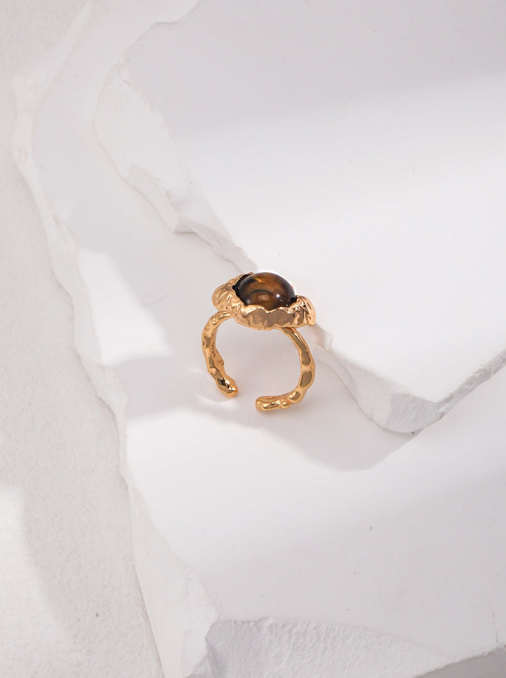 Tiger Eye Ring｜Vintage Ring ｜MQ JEWELS STORE